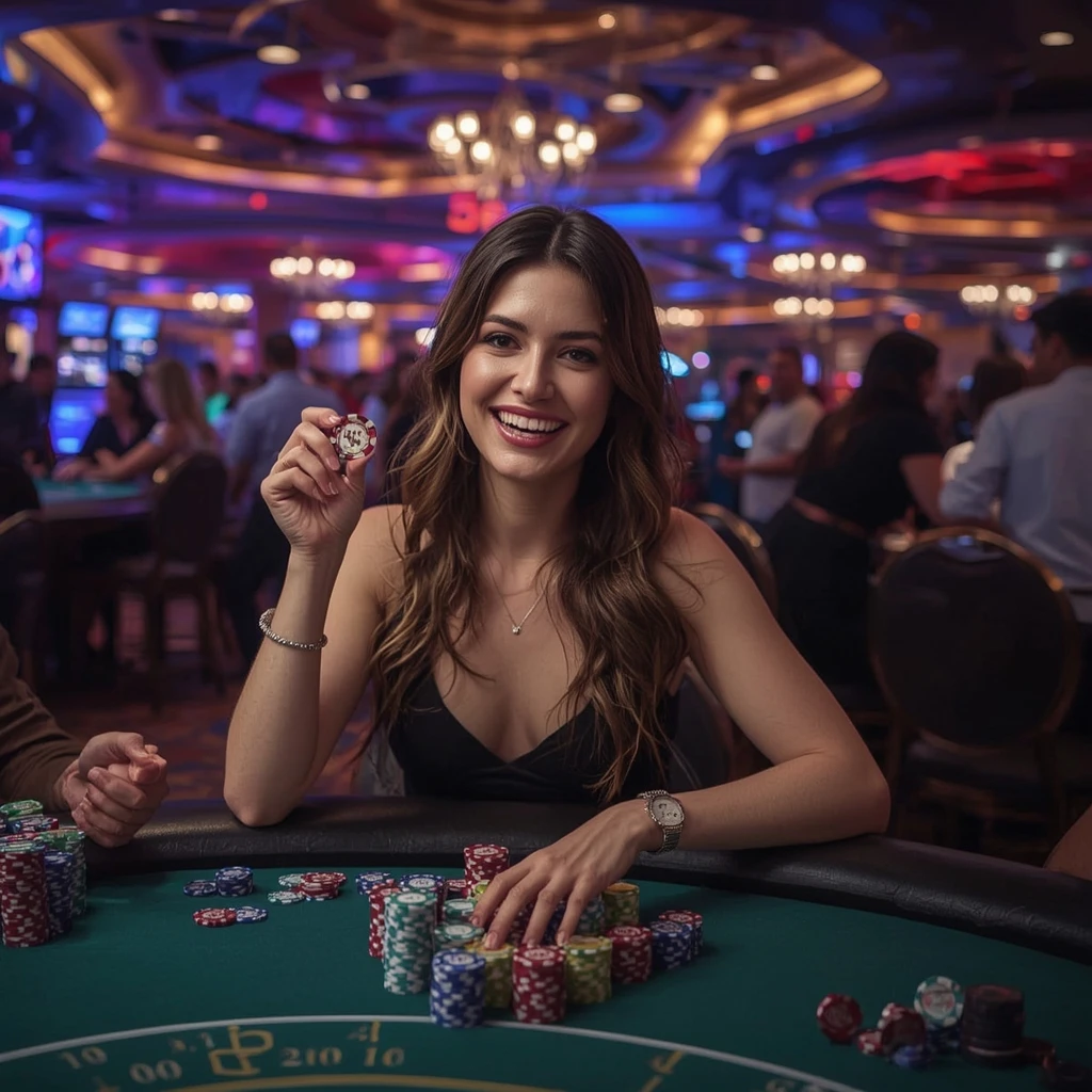 bonus dans les mains d'un homme au casino Le Roi Johnny Casino